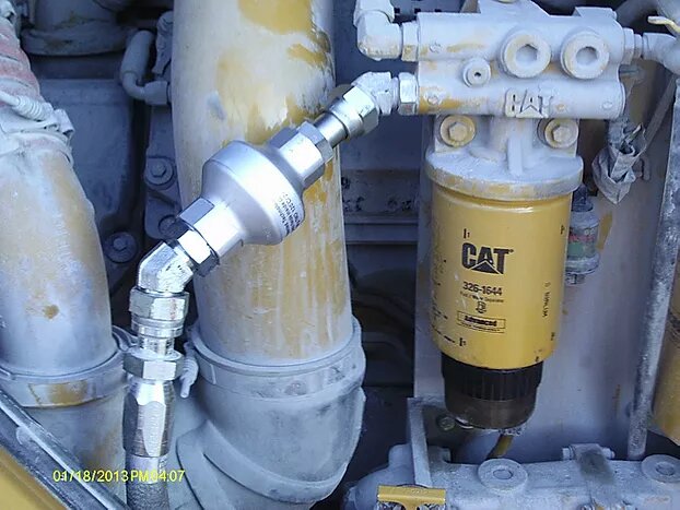 Filtro de combustible magnético CAT 990